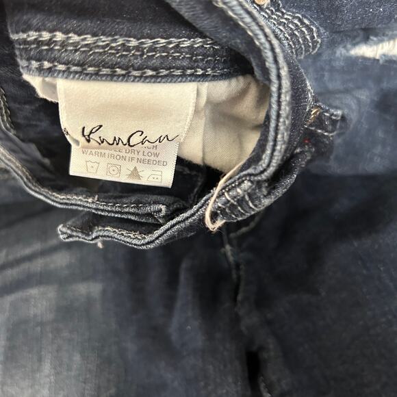 KANCAN High Rise Distressed Skinny Jeans Sz 2XL 18W - Picture 3 of 7